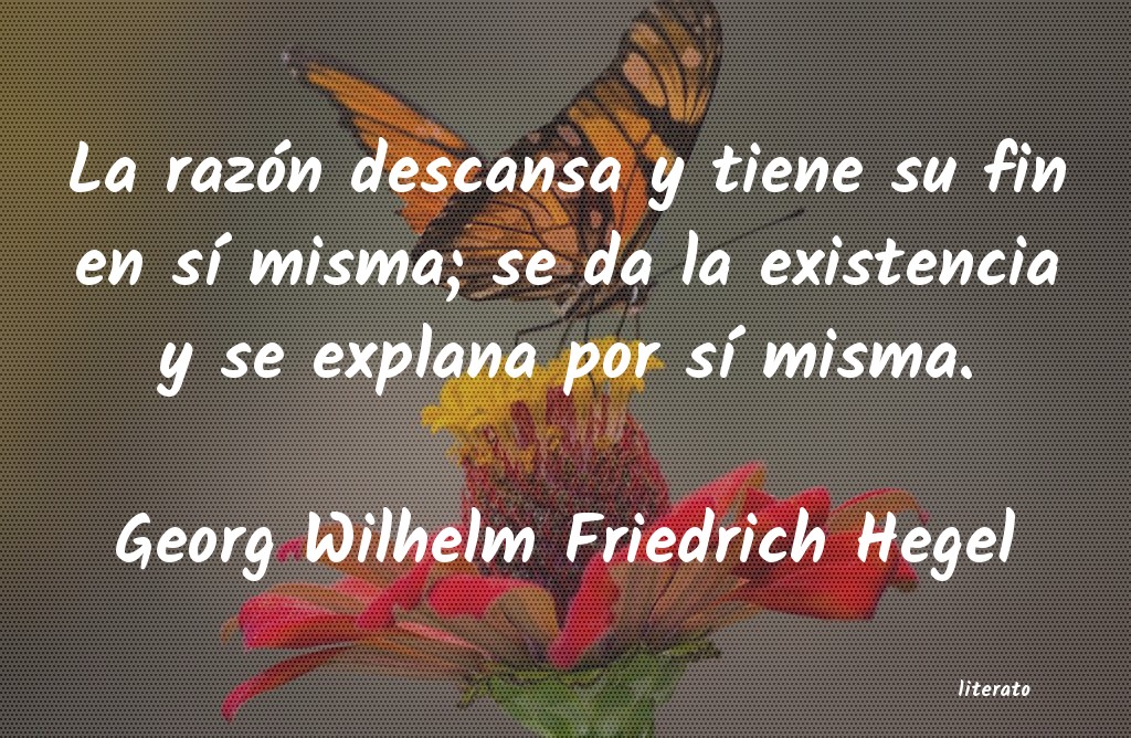 frases de Georg Wilhelm Friedrich Hegel