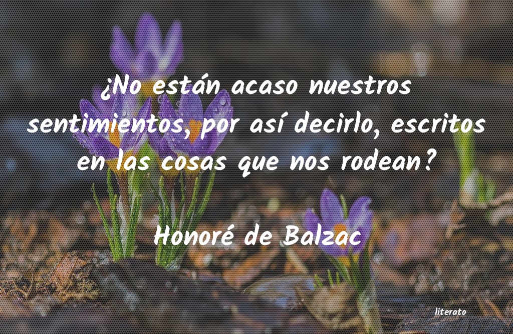 Frases de Honoré de Balzac