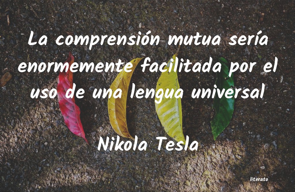 frases de Nikola Tesla