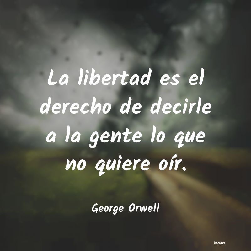 frases de George Orwell