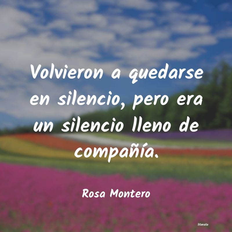 frases de Rosa Montero