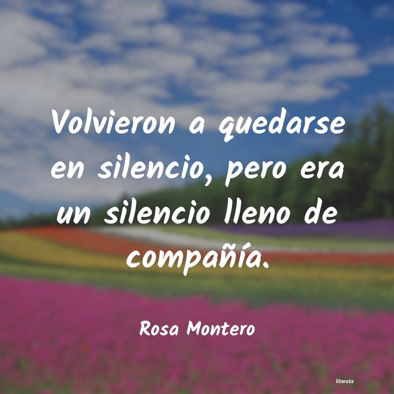 Frases de Rosa Montero