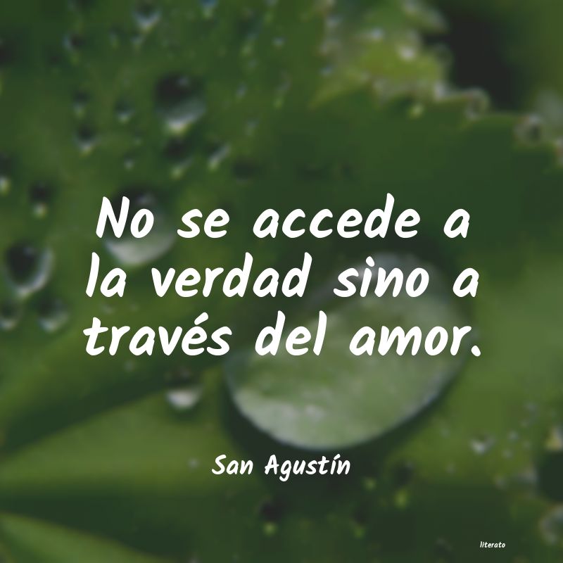 Frases de San Agustín