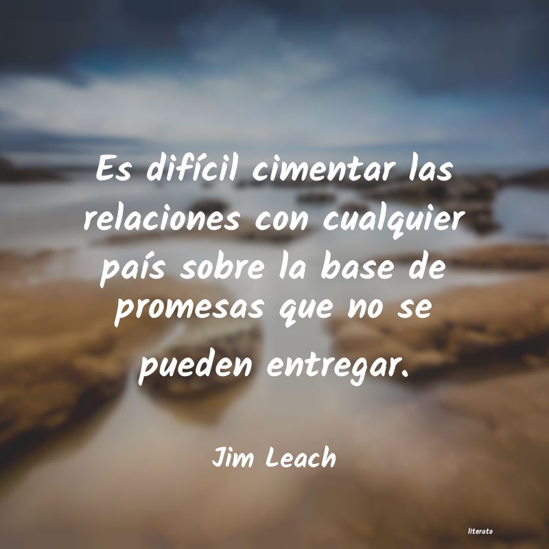 Frases de Jim Leach