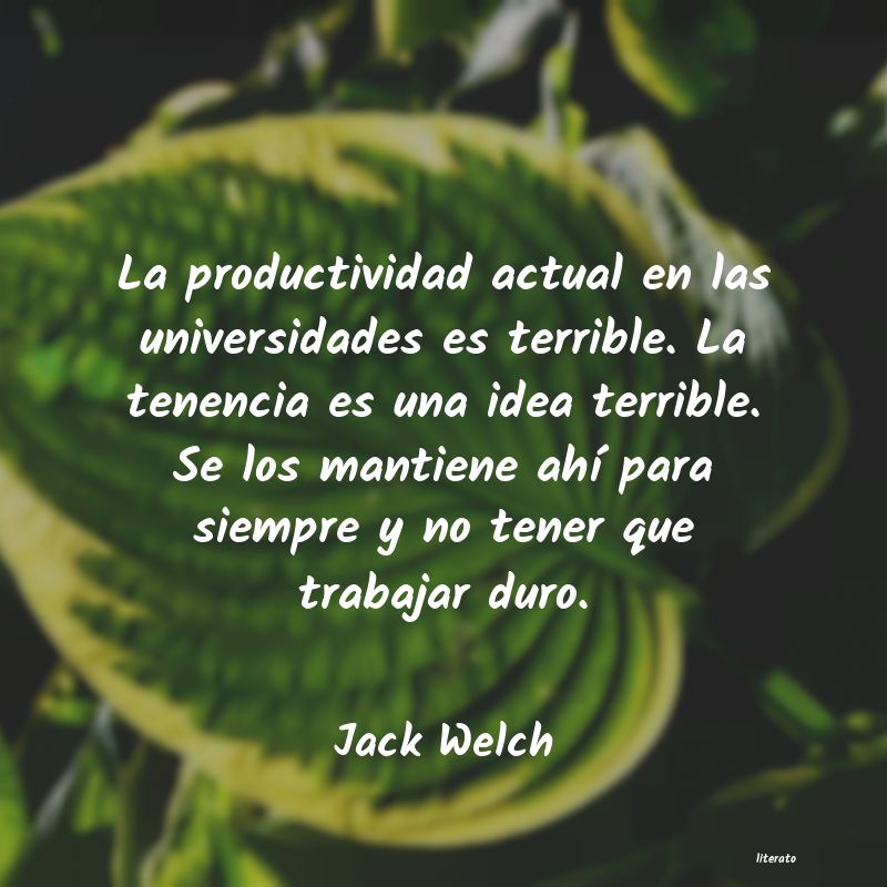 frases de Jack Welch