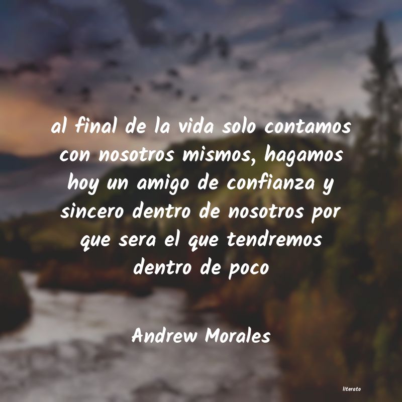 Frases de Andrew Morales