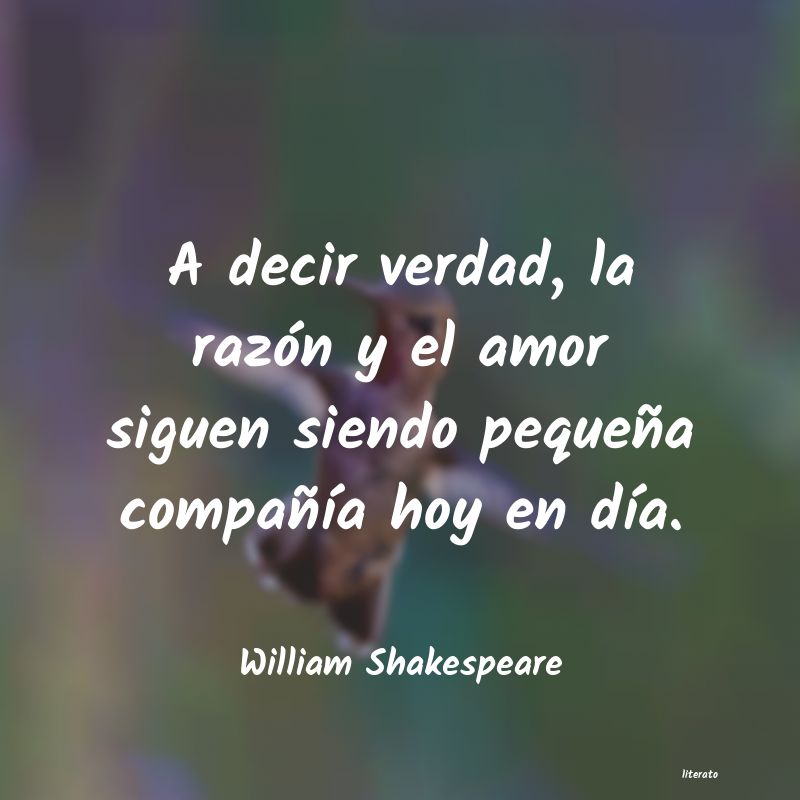 frases de William Shakespeare