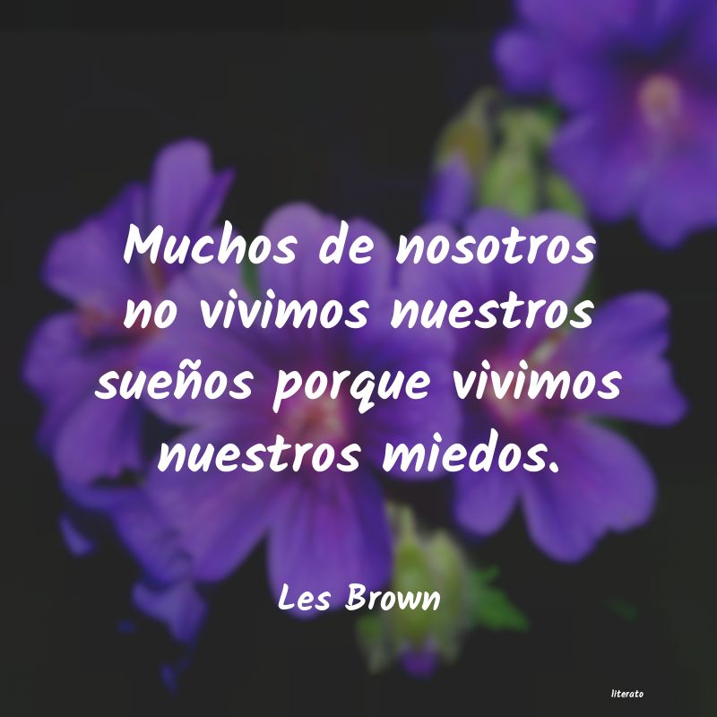 frases de Les Brown