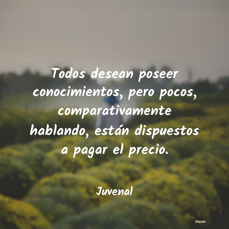 frases de Juvenal