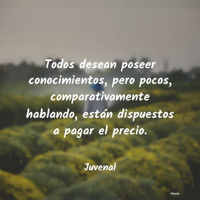 Frases de Juvenal