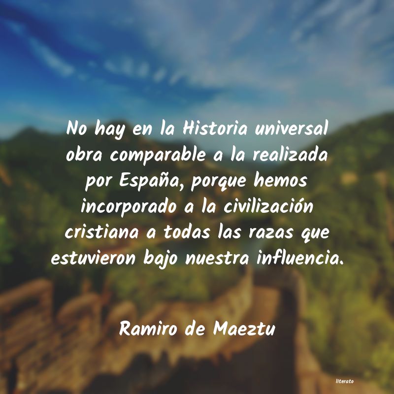 frases de Ramiro de Maeztu