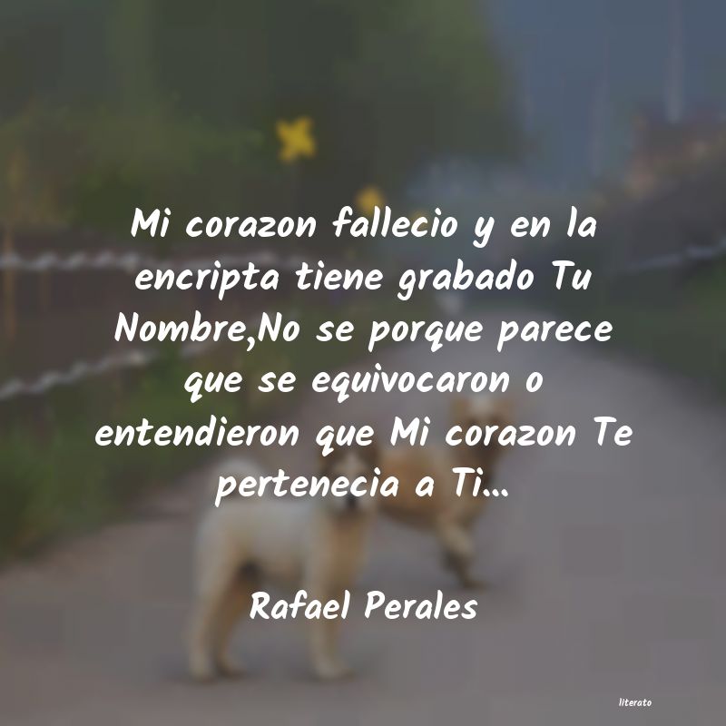 frases de Rafael Perales