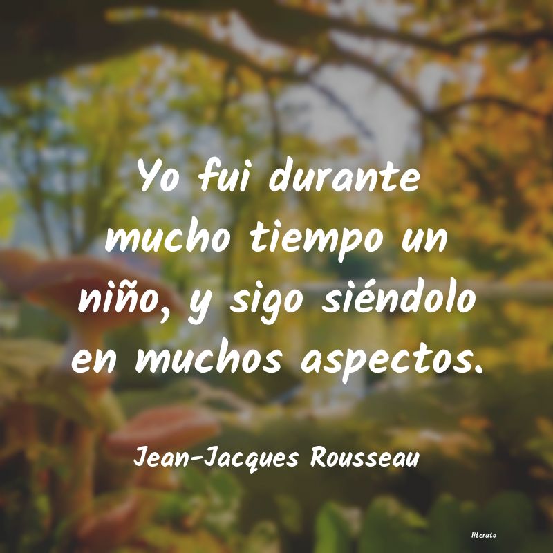 frases de Jean-Jacques Rousseau