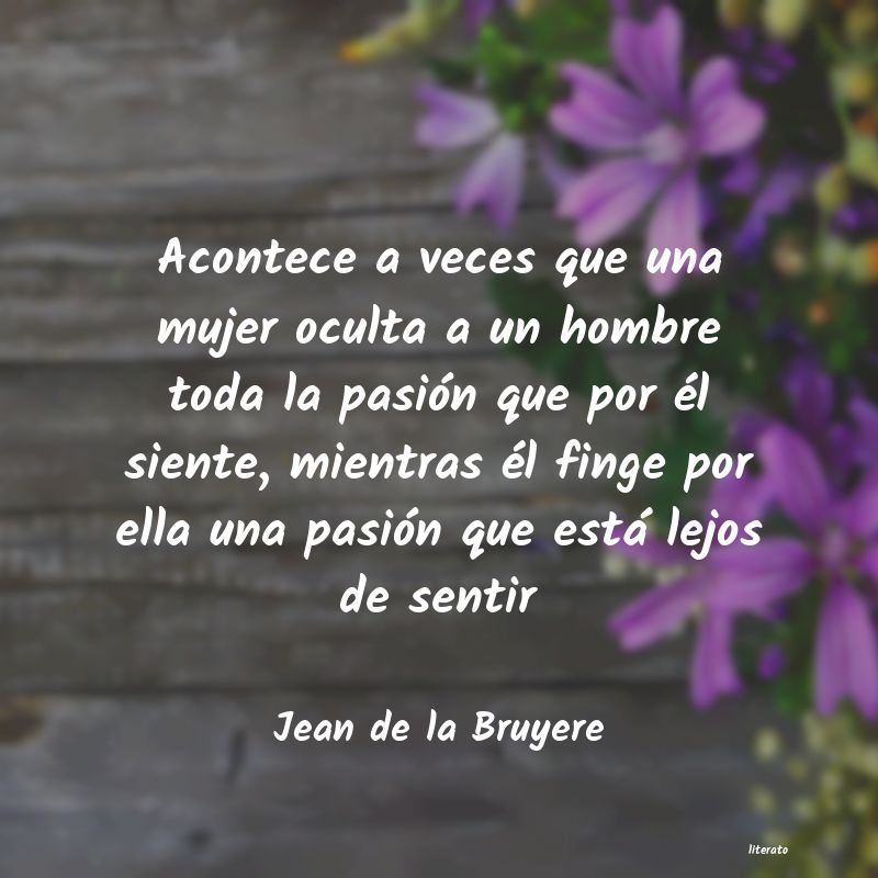 Frases de Jean de la Bruyere