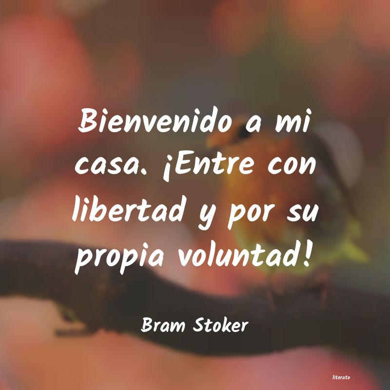 Frases de Bram Stoker