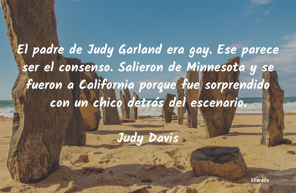 Frases de Judy Davis