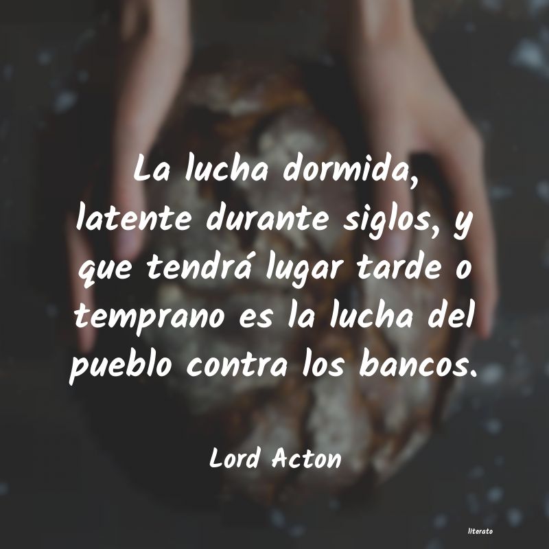 Frases de Lord Acton