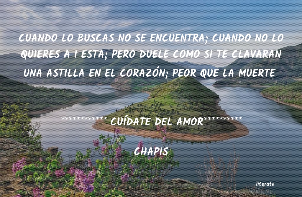 Frases de CHAPIS