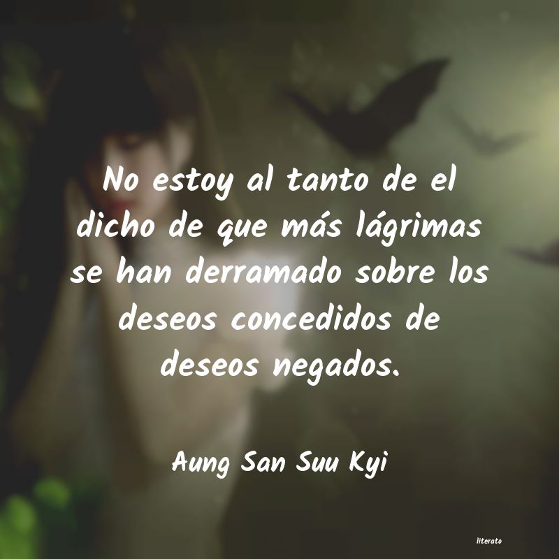 Frases de Aung San Suu Kyi