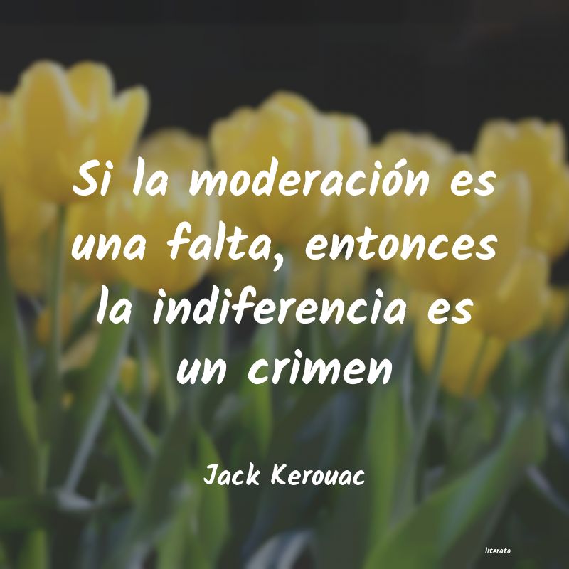 frases de Jack Kerouac