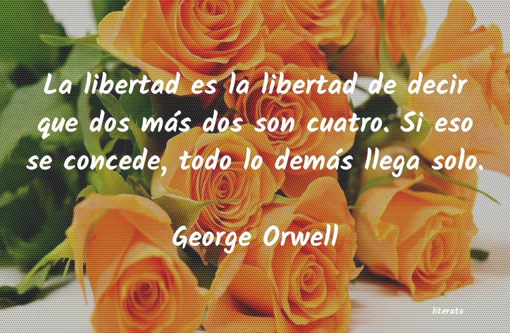 frases de George Orwell