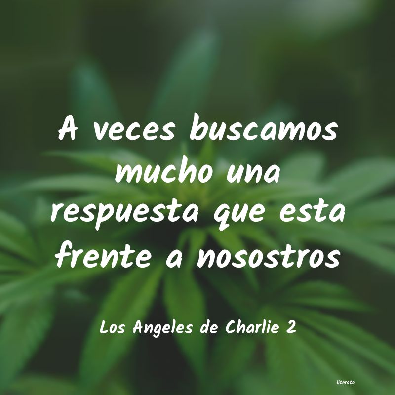 frases de Los Angeles de Charlie 2