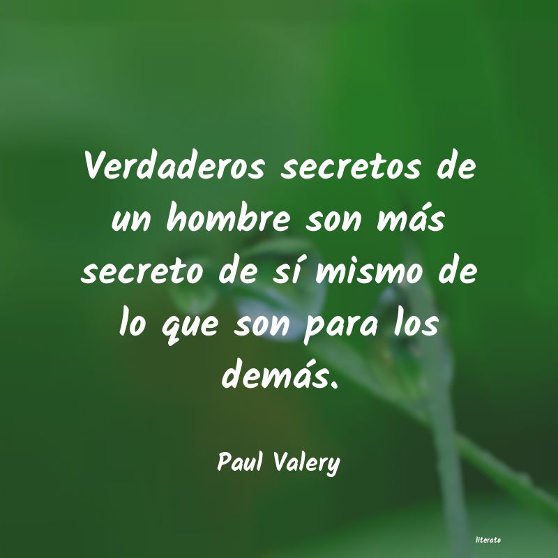 frases de Paul Valery