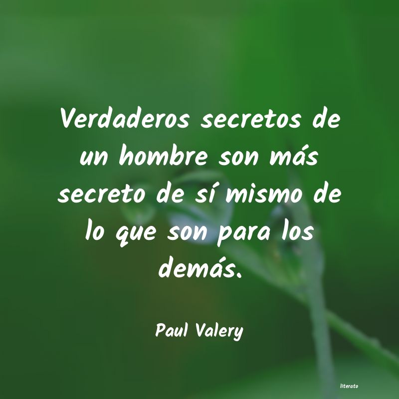 Frases de Paul Valery