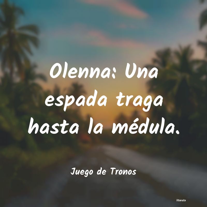 frases de Juego de Tronos