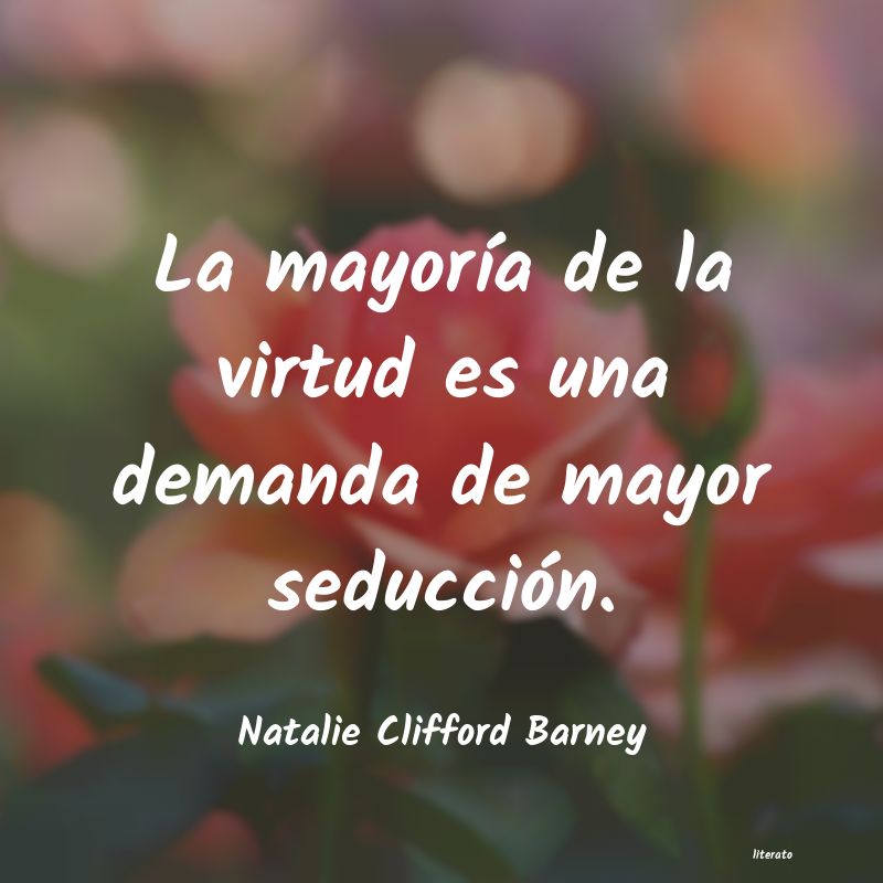 Frases de Natalie Clifford Barney