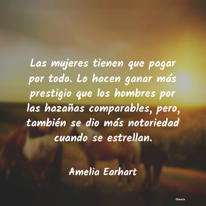 frases de Amelia Earhart