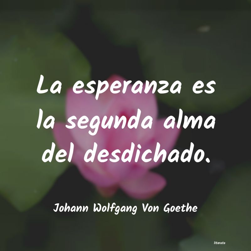 Frases de Johann Wolfgang Von Goethe