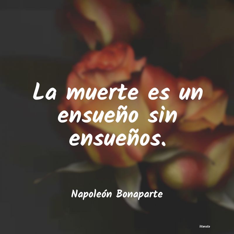 frases de NapoleÃ³n Bonaparte