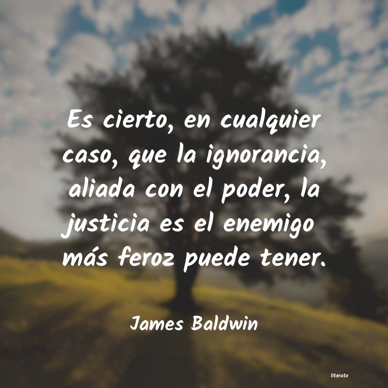 Frases de James Baldwin