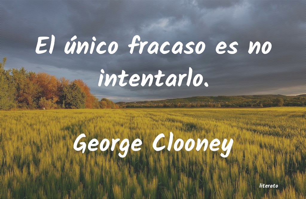frases de George Clooney