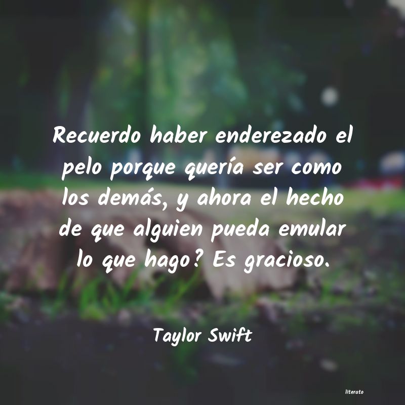 Frases de Taylor Swift