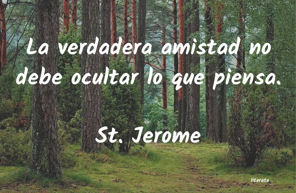 Frases de St. Jerome