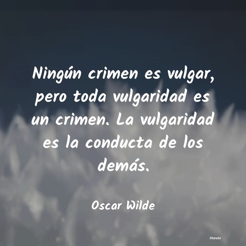 Frases de Oscar Wilde