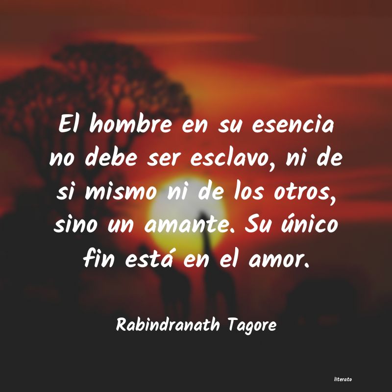 Frases de Rabindranath Tagore