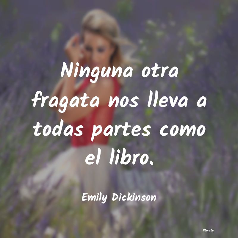 Frases de Emily Dickinson