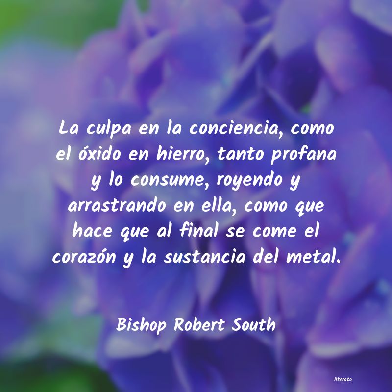 Frases de Bishop Robert South