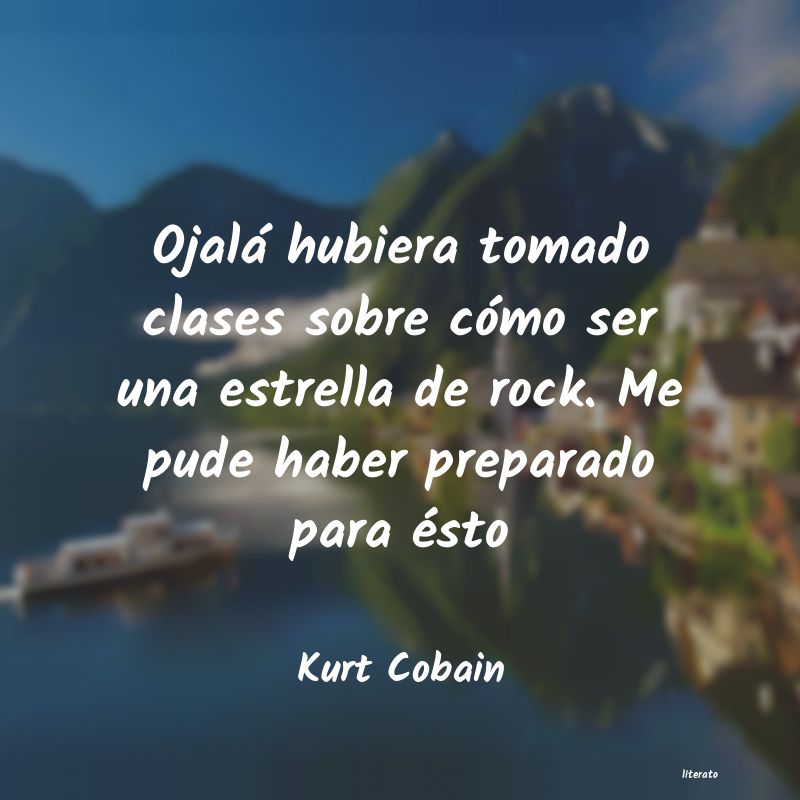 frases de Kurt Cobain