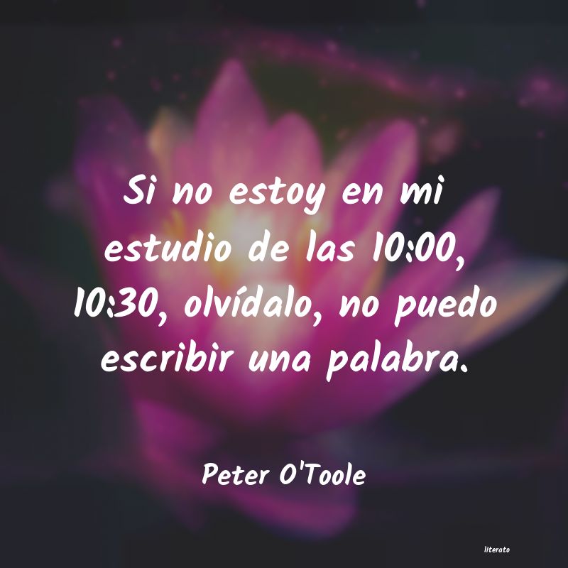 Frases de Peter O'Toole