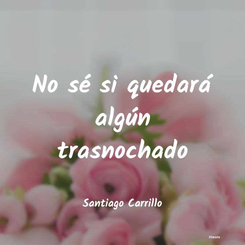 frases de Santiago Carrillo
