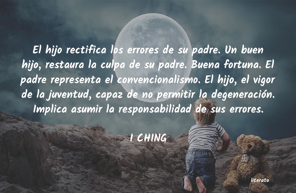 Frases de I CHING