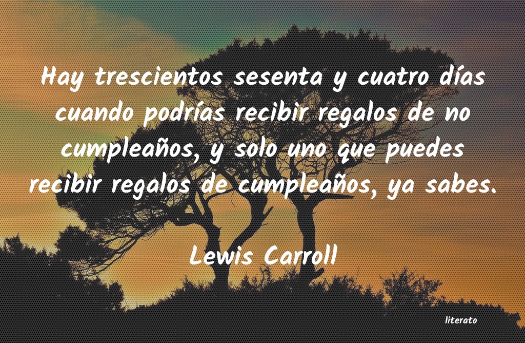 frases de Lewis Carroll