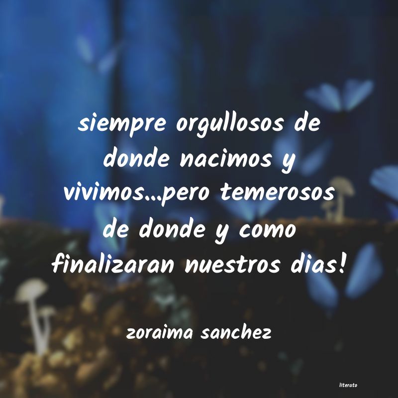 Frases de zoraima sanchez