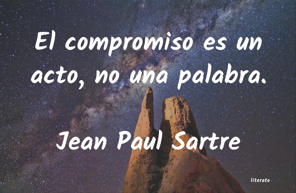 frases de Jean Paul Sartre
