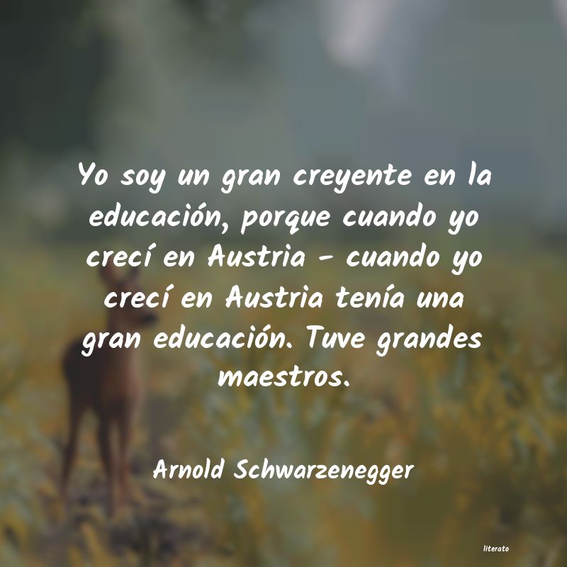 Frases de Arnold Schwarzenegger