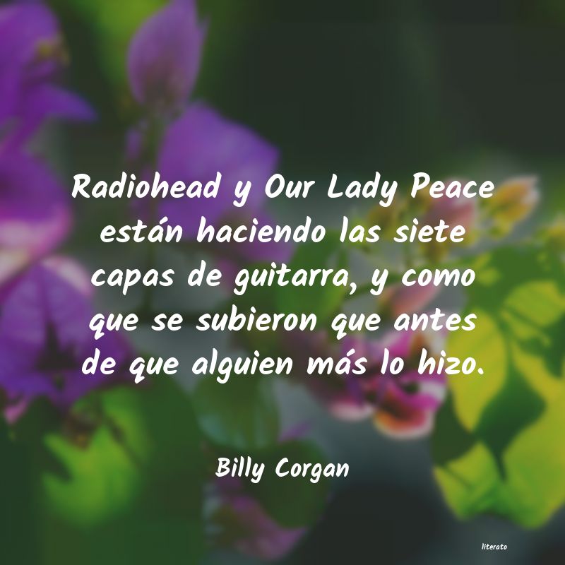 Frases de Billy Corgan